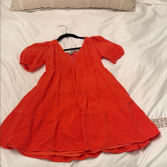 Hunter & Brown Dresses & Skirts - Chic Orange Mini Dress